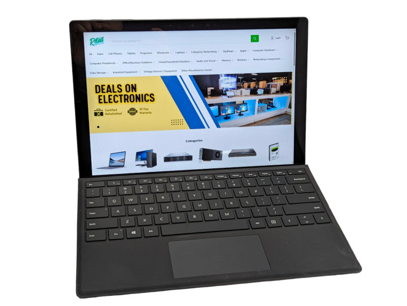 Microsoft Surface Pro 7 1866 i5-1035G4 @ 1.10GHz, 8GB RAM & 256GB SSD  -