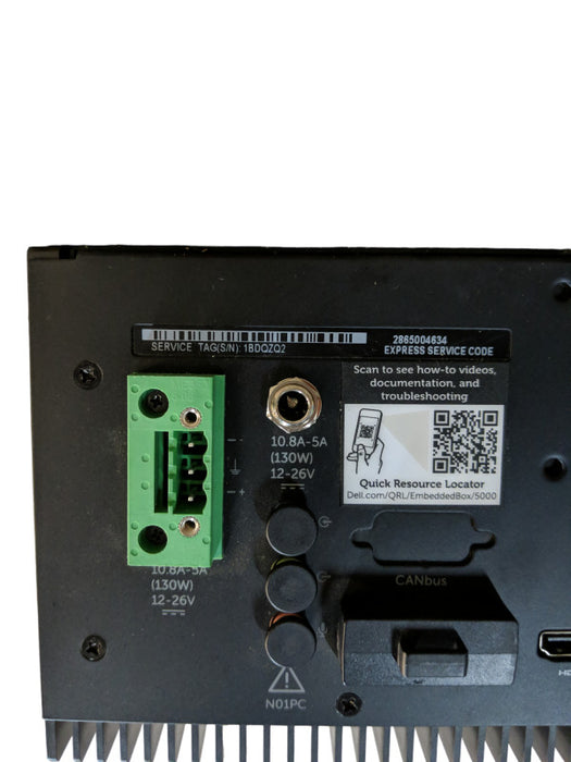 Dell Embedded Box PC 5000 - i7-6820EQ @ 2.8Ghz, 16GB DDR4 - No HDDs