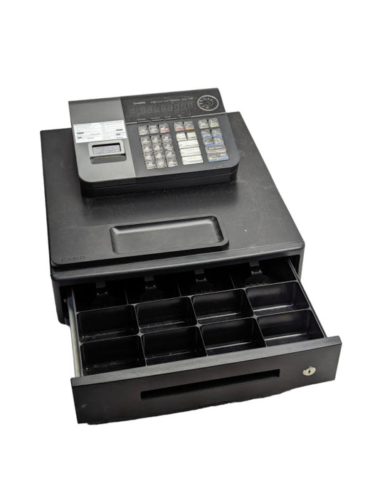 CASIO PCR-T290L Electronic Cash Register Cash Drawer Please READ  -