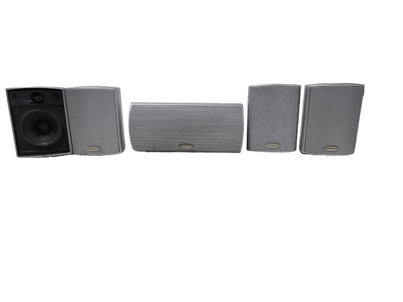 Audio Home Speakers Set | Center and 4x side speakers| Read