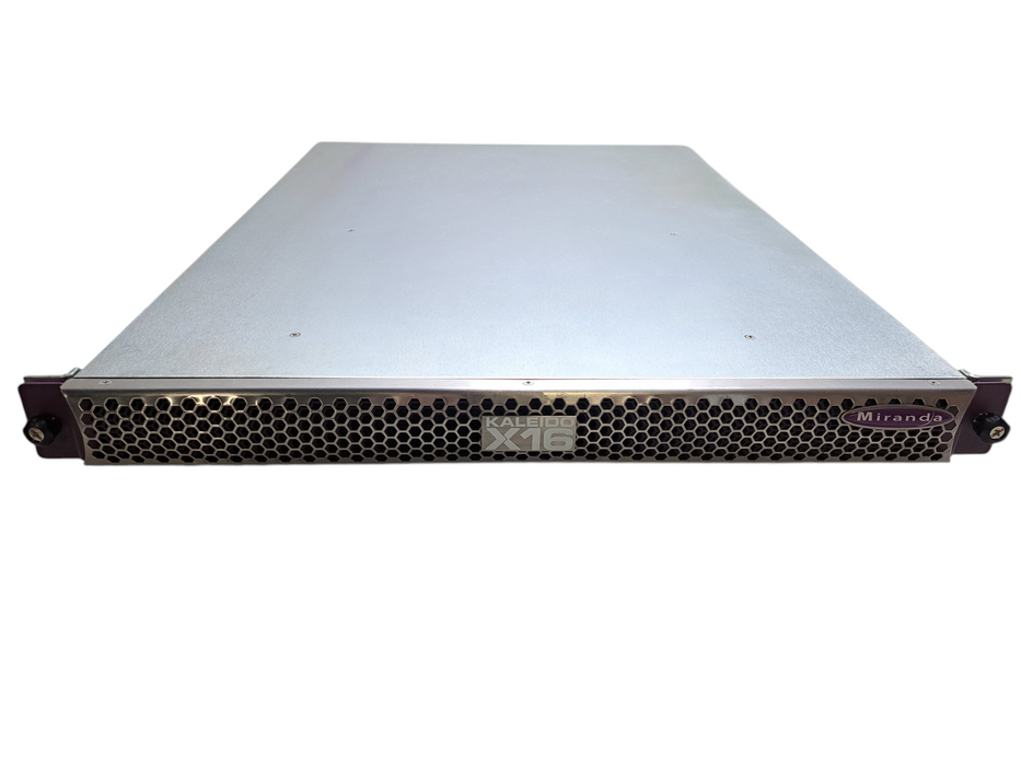 Miranda Kaleido X16-D | 16x Input Multiviewer with 2x Outputs (Dual Head) 2x PSU
