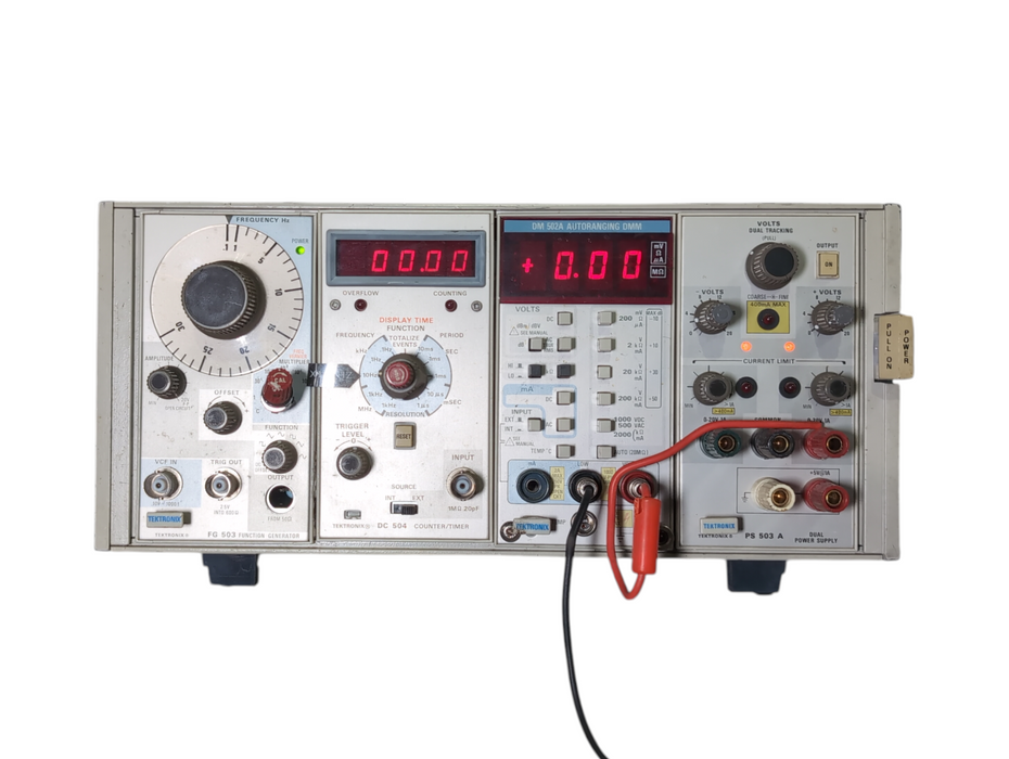 Tektronix TM504 w/ FG503, DC504, DM501A & PS503A