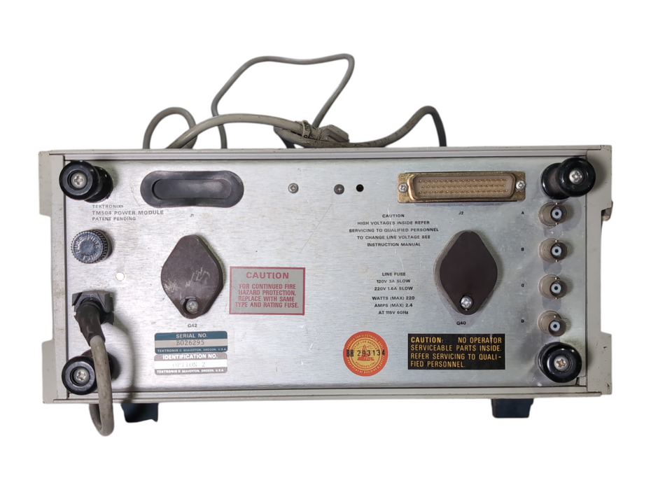 Tektronix TM504 w/ FG503, DC504, DM501A & PS503A