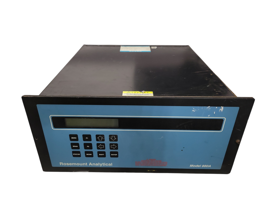 Rosemount Analytical 880A NDIR Gas Analyzer READ