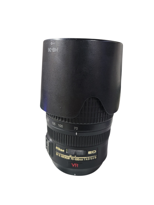 Nikon AF-S NIKKOR 70-300mm 1:4.5-5.6 G SWM VR ED IF Lens