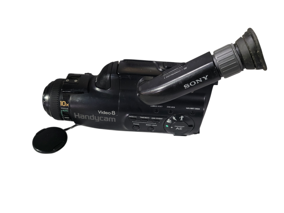 Sony Handycam Video 8mm Camera Recorder CCD-FX410 Charger Battery RFU Adapter