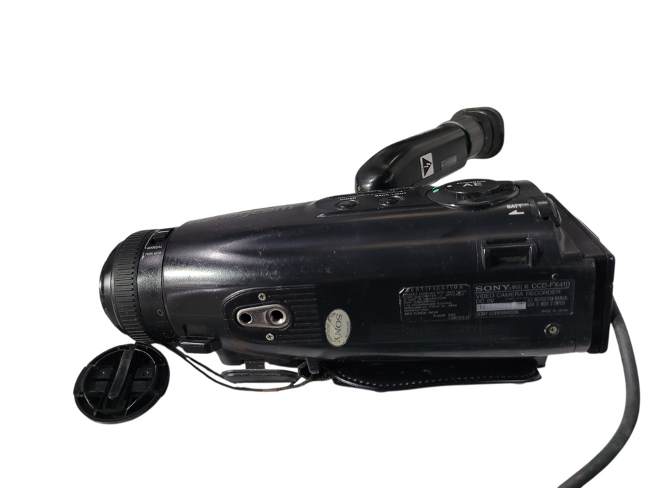 Sony Handycam Video 8mm Camera Recorder CCD-FX410 Charger Battery RFU Adapter