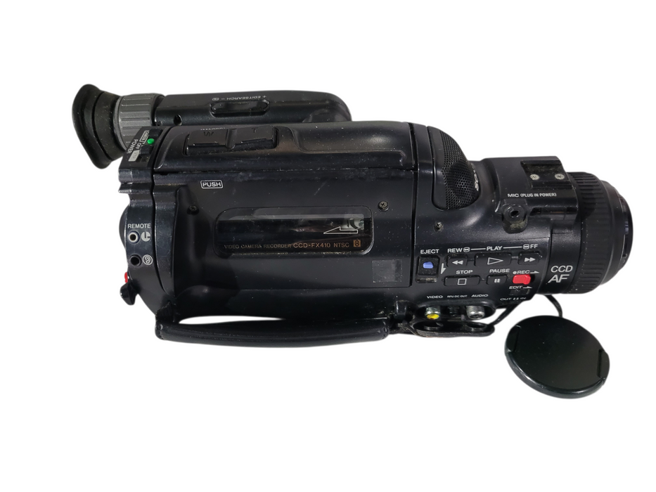 Sony Handycam Video 8mm Camera Recorder CCD-FX410 Charger Battery RFU Adapter