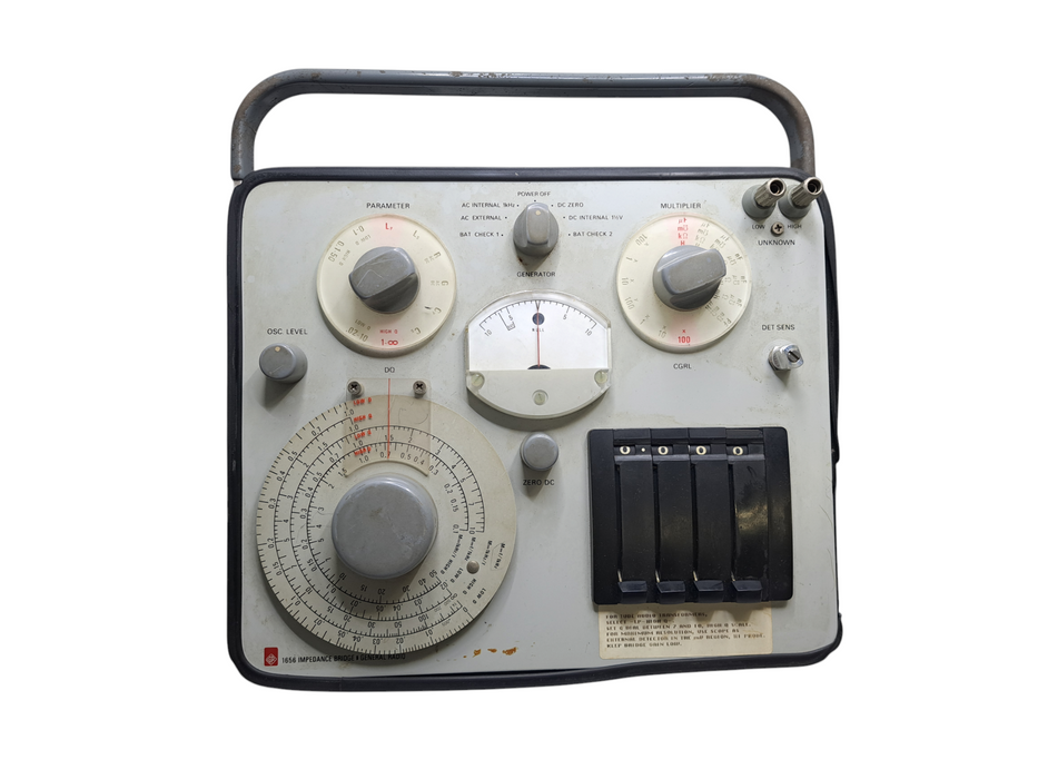 General Radio GenRad 1656 Impedance Bridge *READ*