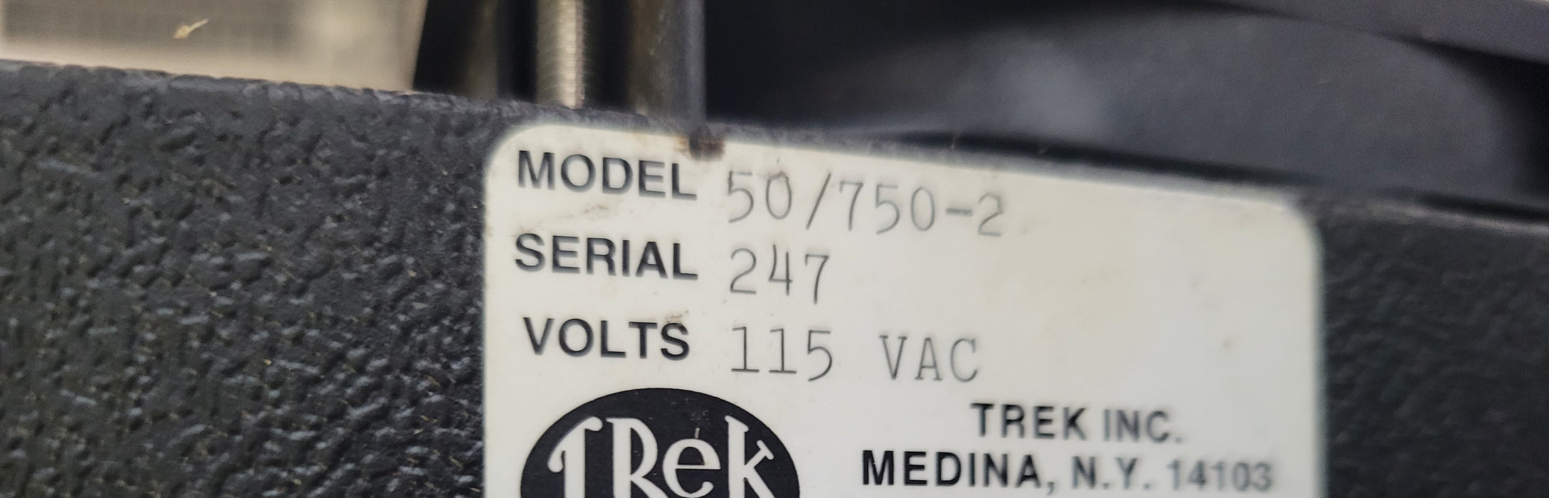 Trek 50/750 High Voltage Power Supply 2 Amplifier