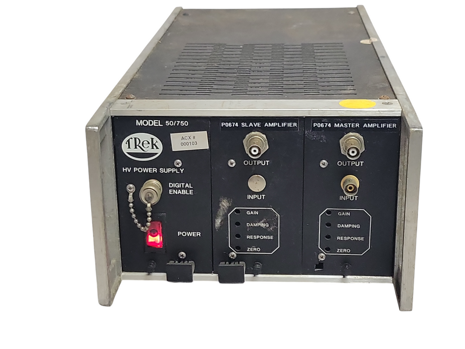 Trek 50/750 HV Power Supply with P0674 Master/Slave Amplifier  Model: P0674-G