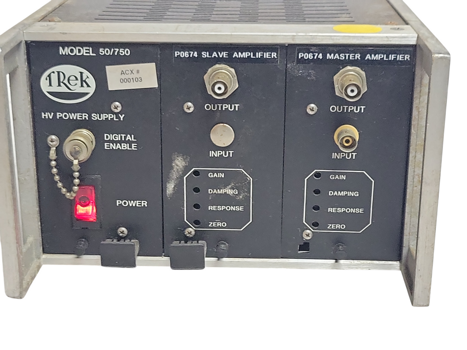 Trek 50/750 HV Power Supply with P0674 Master/Slave Amplifier  Model: P0674-G