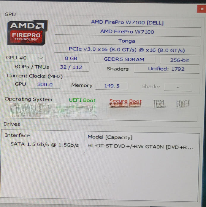 Dell Precision Tower 5810 |Xeon E5-1607 v3 @3.10GHz 32GB DDR4| NO HDD| FIREPRO W