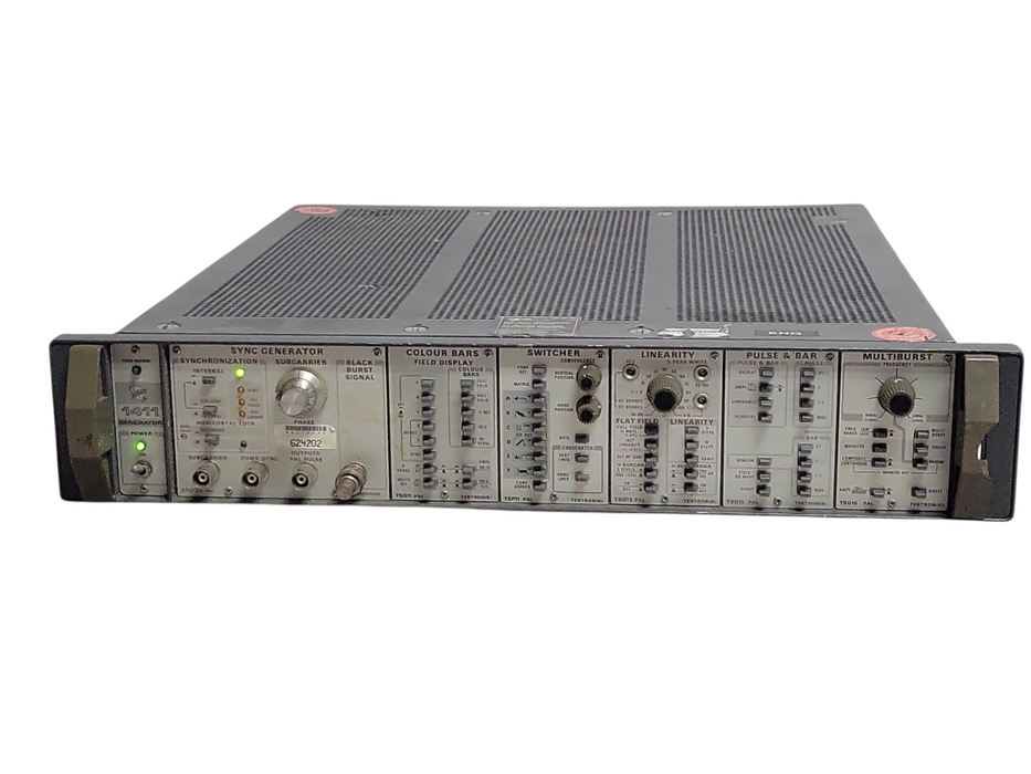Tektronix 1411 Generator with modules, read detail
