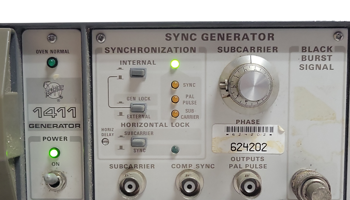 Tektronix 1411 Generator with modules, read detail