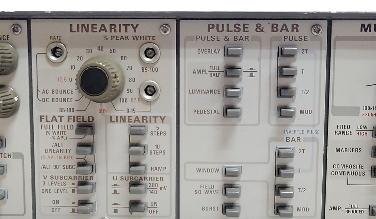 Tektronix 1411 Generator with modules, read detail