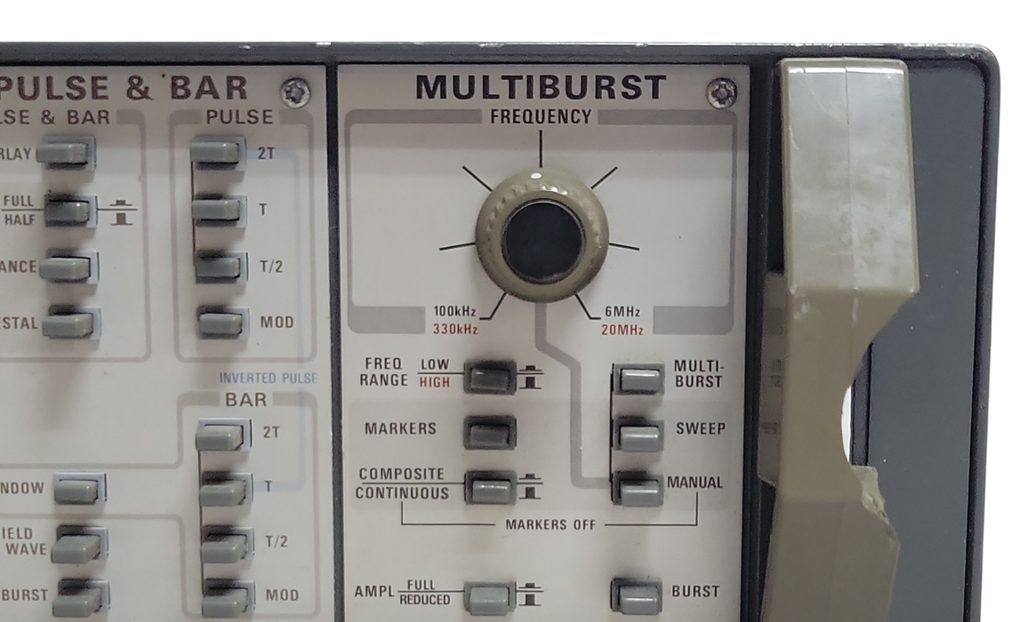 Tektronix 1411 Generator with modules, read detail