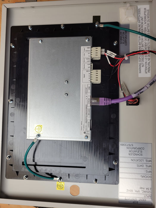 SCHINDLER ELEVATOR 57673173 ECP Elevator Cab Camera Monitoring System