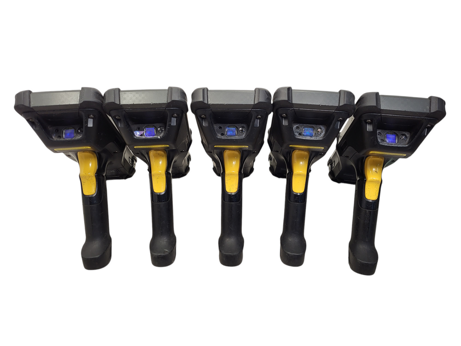 Lot of 5x ZEBRA MC930B-GSEDG4NA Computer Barcode Scanner, 3x battery