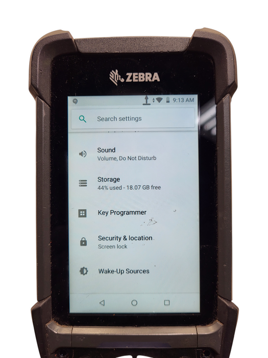 Lot of 5x ZEBRA MC930B-GSEDG4NA Computer Barcode Scanner, 3x battery