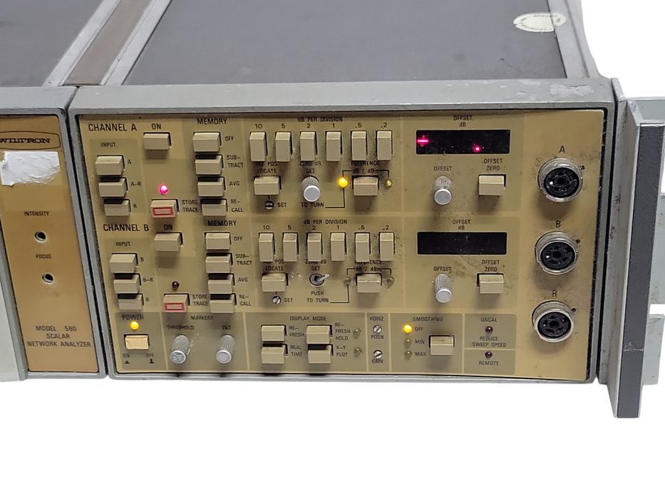 Wilitron 560 Scalar Network analyzer, READ