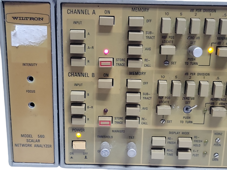 Wilitron 560 Scalar Network analyzer, READ