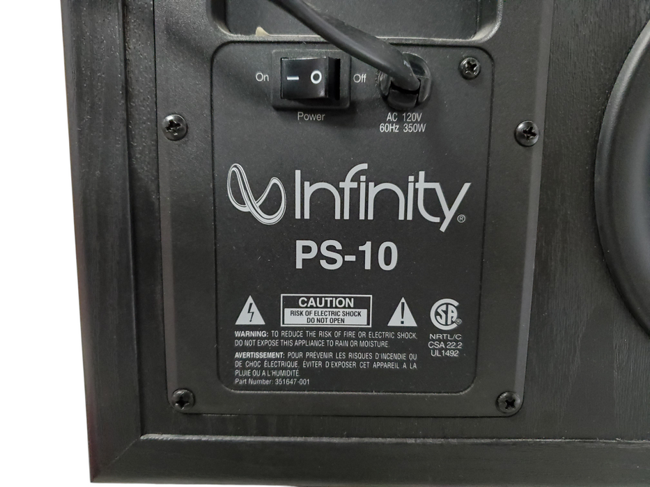 Infinity PS-10 Subwoofer