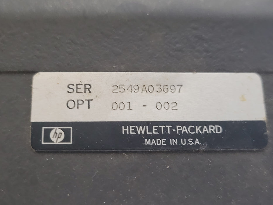 HP 8656B signal Generator 0.1-990MHz, READ