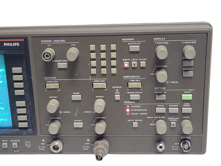Philips PM 3340 2GHz digitizing oscilloscope, READ