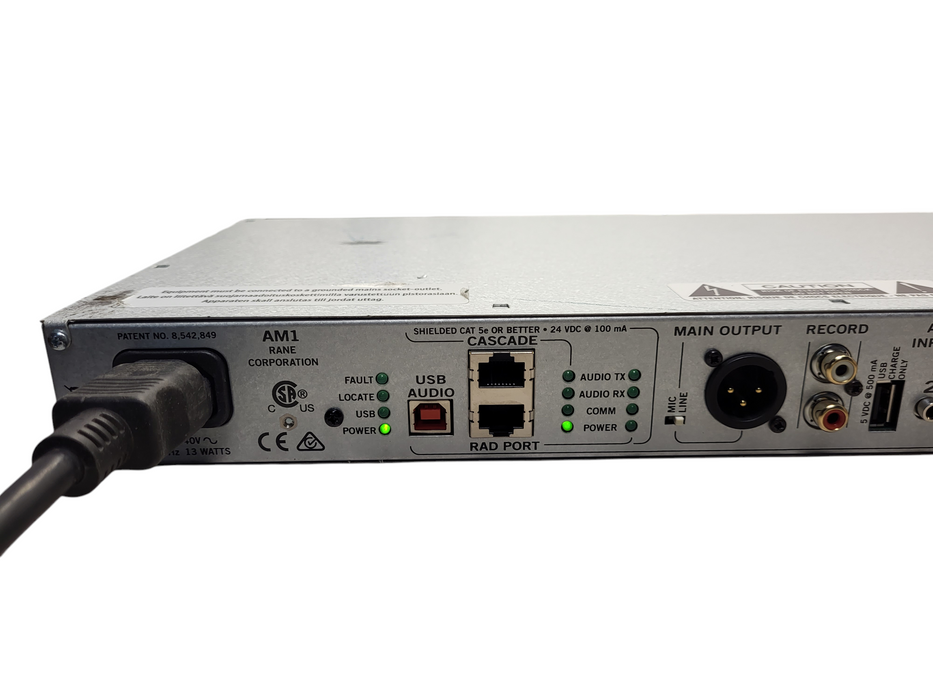 Rane AM1 Automixer New 48hz Output USB Great For Upstreaming