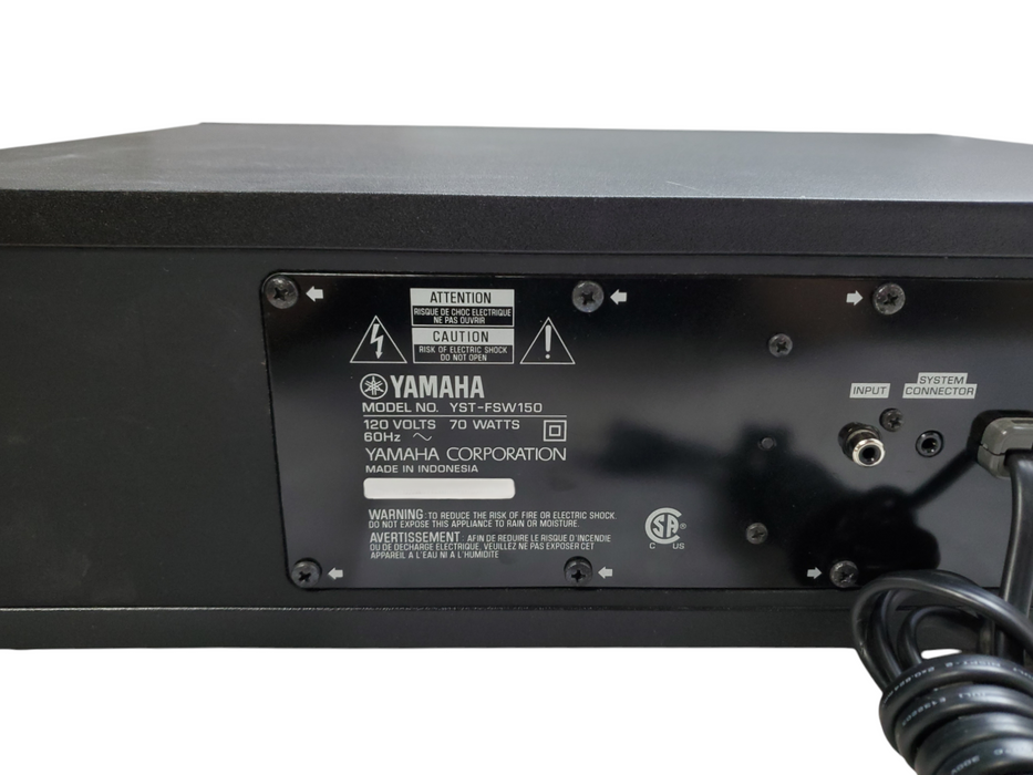 Yamaha YST-FSW150 Powered Subwoofer