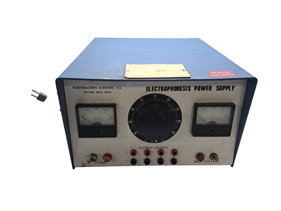 Northeastern Scientific Co. Electrophoresis High Voltage Power Supply