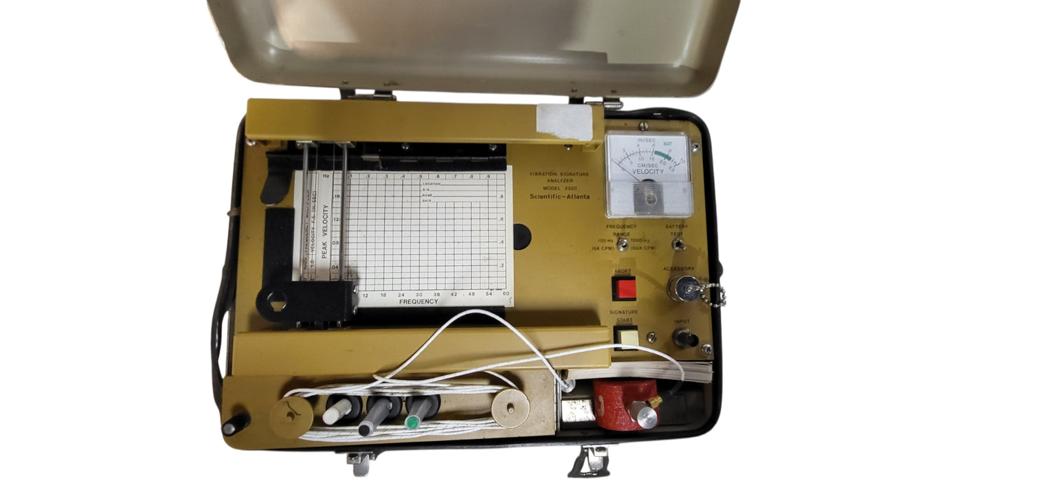 Scientific Atlanta 2520 Vibration Signature Analyzer | READ