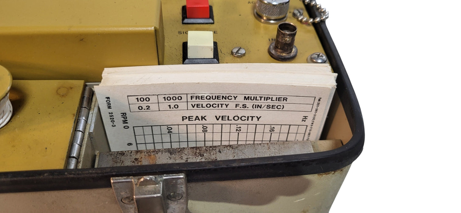 Scientific Atlanta 2520 Vibration Signature Analyzer | READ