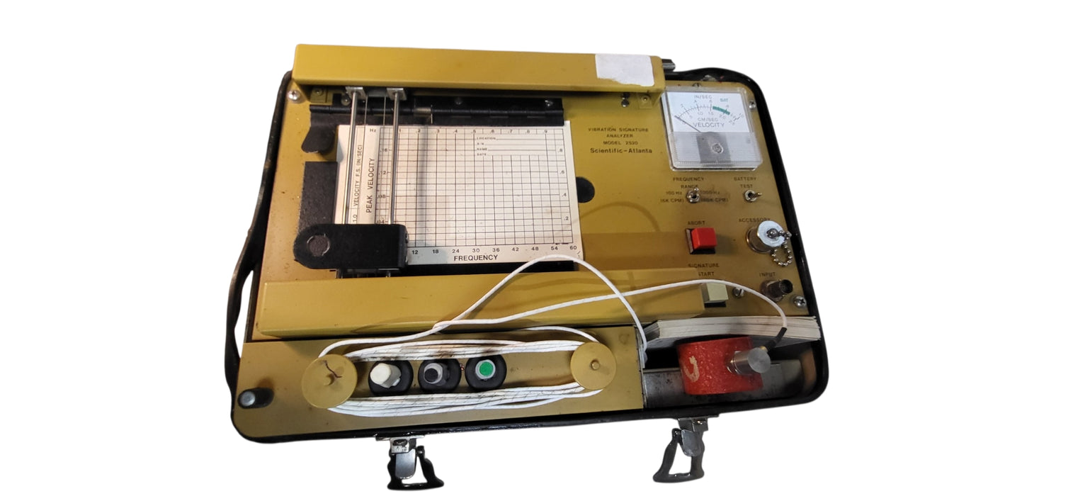 Scientific Atlanta 2520 Vibration Signature Analyzer | READ
