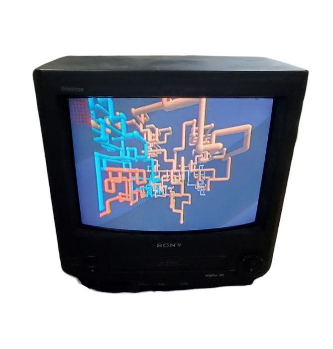 Sony Trinitron KV-13VM30 Color Video TV *READ*