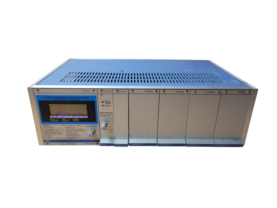 CADEX C6000 BATTERY ANALYZER (READ)