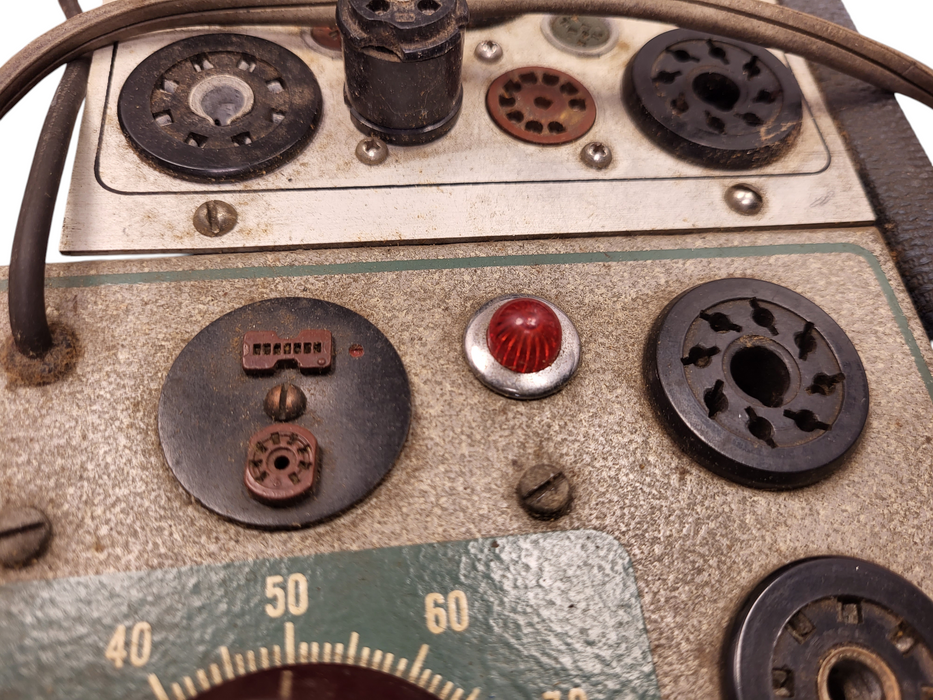 Vintage  Jackson Model 648A dynamic-plate-conductance vacuum tube tester READ
