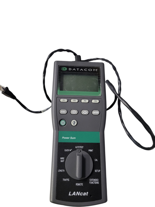 Datacom LANcat System 5 Cable Tester