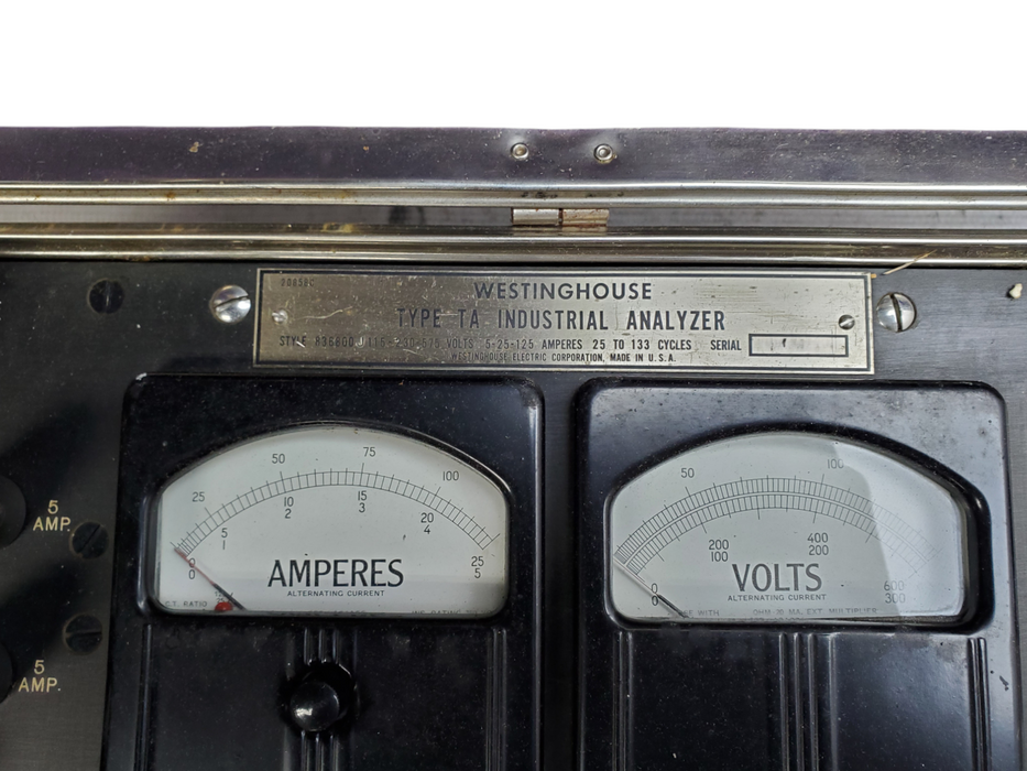 Westinghouse Type TA Industrial Analyzer Model: 20858C **READ