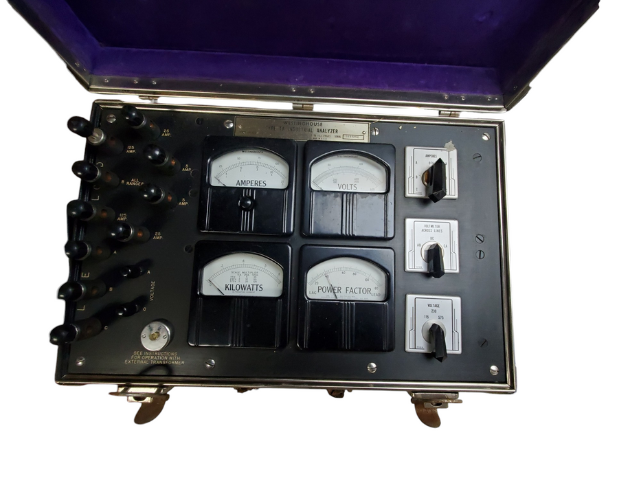 Westinghouse Type TA Industrial Analyzer Model: 20858C **READ
