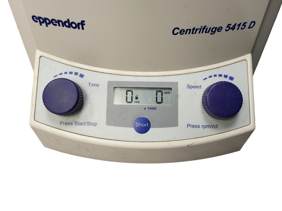 Eppendorf 5415D Centrifuge with F-45-24-11 Rotor and Lid READ