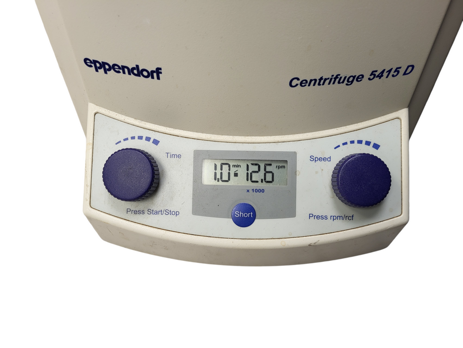 Eppendorf 5415D Centrifuge with F-45-24-11 Rotor and Lid READ