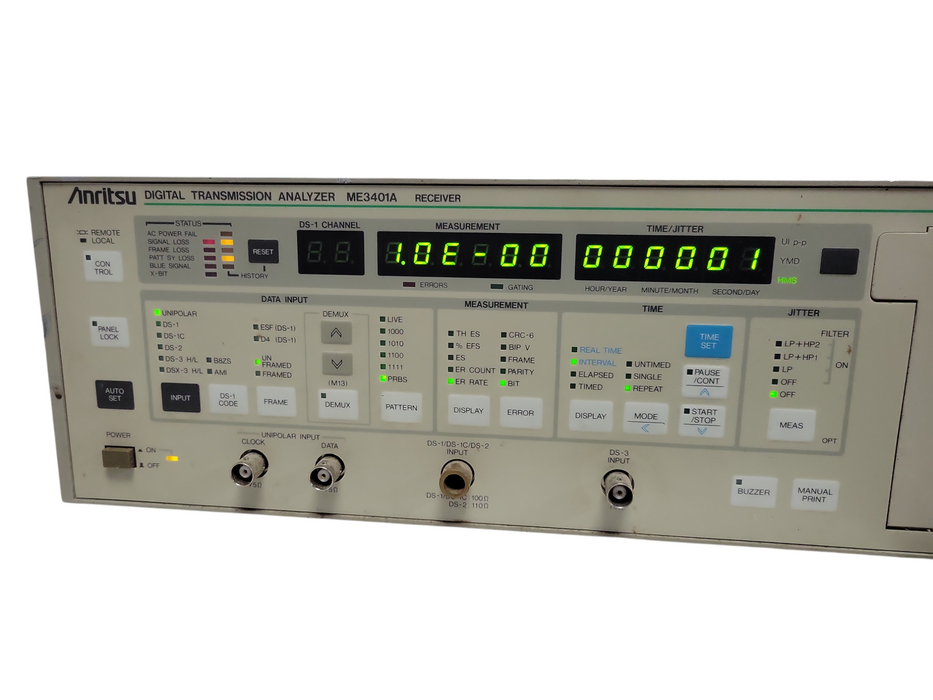 Anritsu - Digital Transmission Analyzer ME3401A Receiver