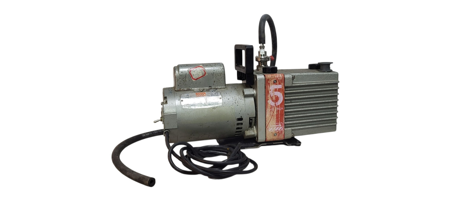Edwards A4C17DC42 Two-Stage Rotary Vane Vacuum Pump | READ