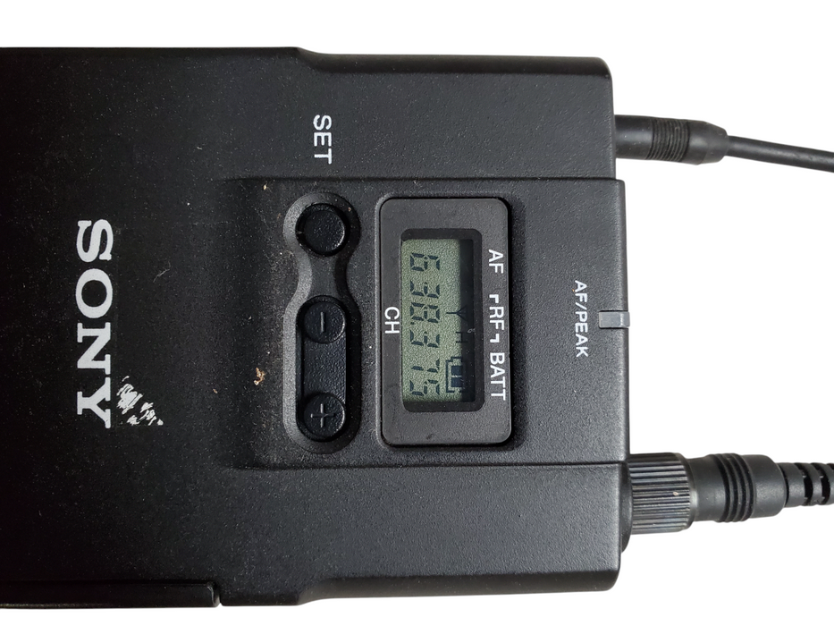Sony URX-P2 UHF Tuner & Sony UTX-B2 UHF Transmitter *READ*