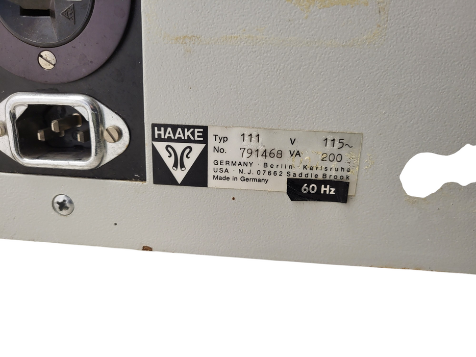 Haake E 52 Heated Immersion Recirculating Unit w/ Haake Water Bath 111