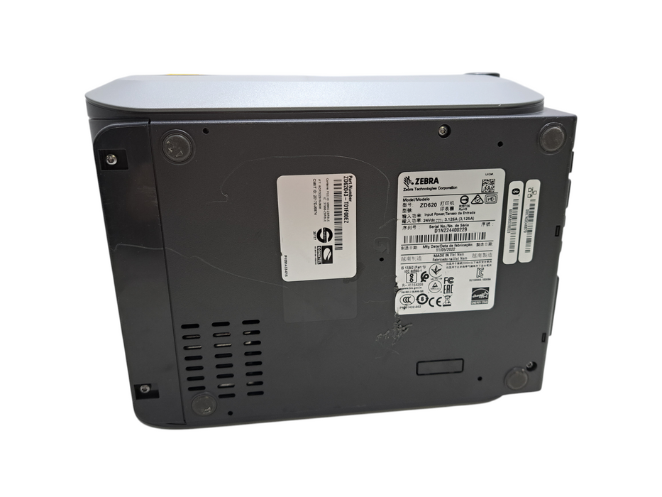 Zebra ZD620 Direct & Thermal Transfer Printer USB LAN Bluetooth ZD62043-T01F00EZ