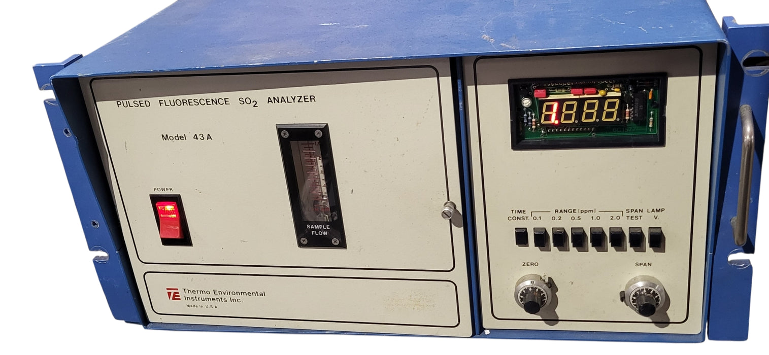 Thermo Model 43A Pulsed Fluorescence SO₂ Analyzer | READ