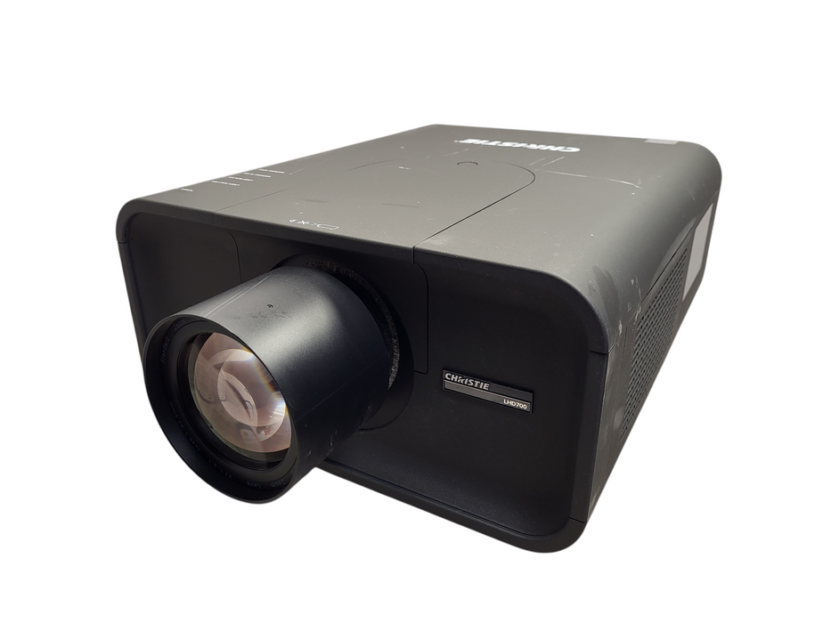 Christie LHD 700 Projector LNS-S32 Standard Zoom Lens Lamp hour: 1986h